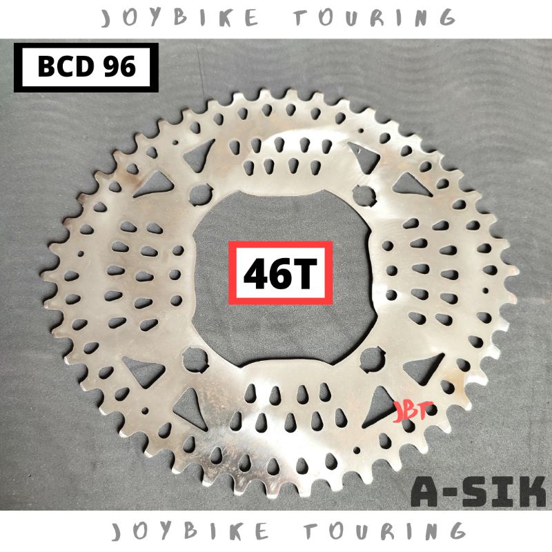 Chainring 46T Oval BCD 96