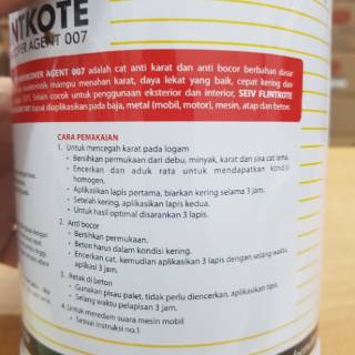 SEIV FLINTKOTE 007 1 KG Cat  Pelapis Anti  Karat  