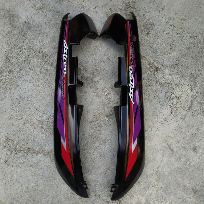 Cover body belakang set kanan kiri Honda Astre Grand bulus original copotan motor murah