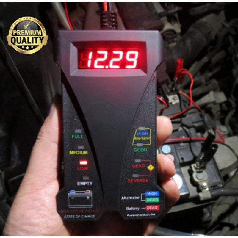 Alat Tes Aki Digital Untuk Motor Mobil 12V