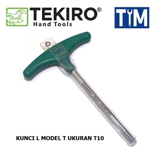 TEKIRO Kunci L Model T ukuran T10