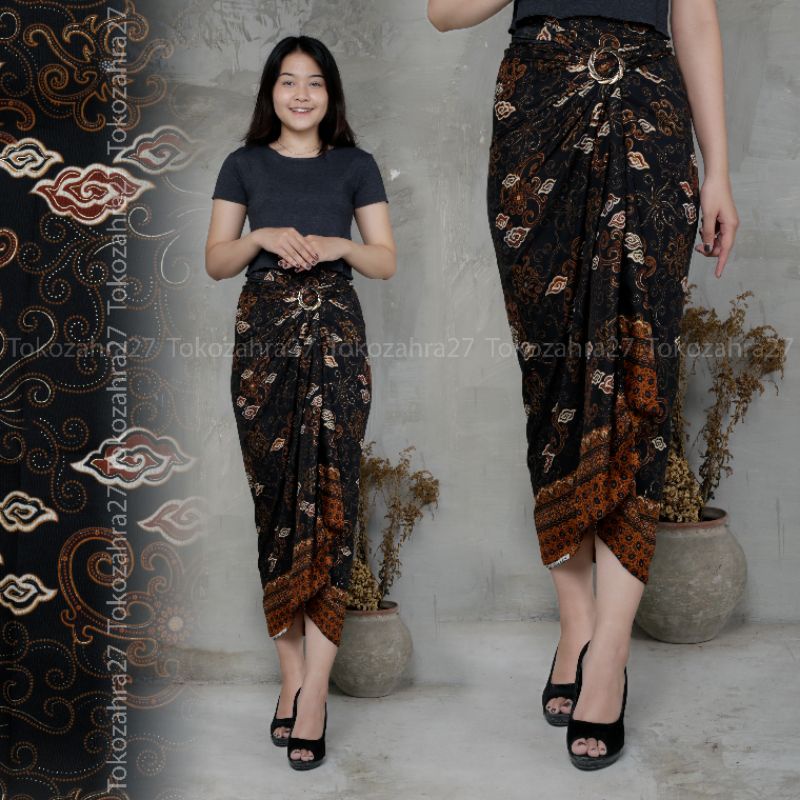 Rok Lilit Batik VOL.3 BY ZAHRATUL27 Batik  Rok Lilit Bawahan Kebaya FREE RING