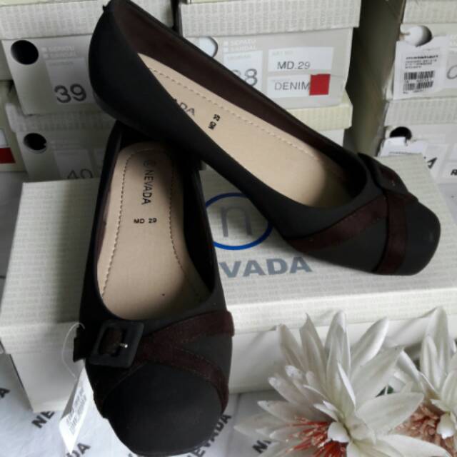Sepatu Branded Matahari Murah Flatshoes Nevada Ori