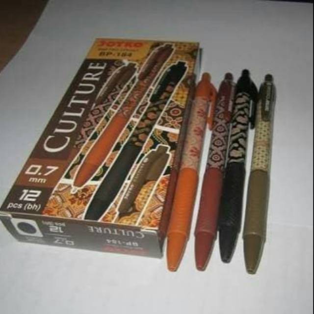 

1 pak pulpen batik joyko culture BP-184