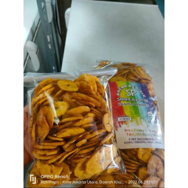 

KRIPIK PISANG MANIS 3000GRAM TIDAK KERAS dijamin enak dan manis