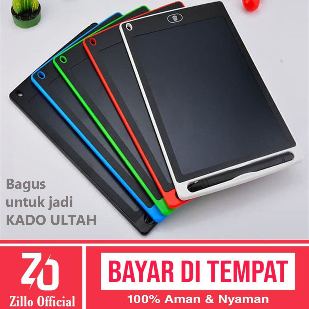 ZILLO Papan Tulis LCD Tablet Drawing Belajar Gambar Dan Tulis Anak LCD Mainan Edukasi