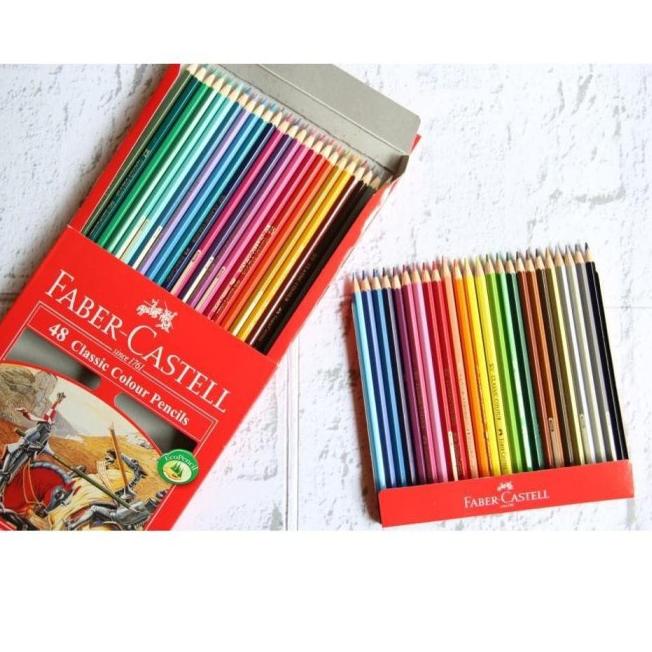 

Terlaris.. Faber Castell Isi 48 Warna Classic colour