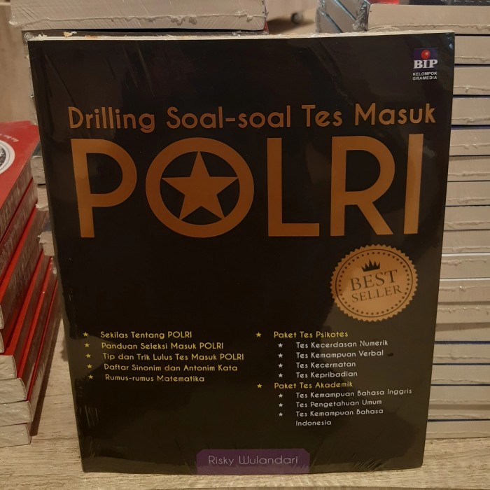 

❤BISA COD❤ Buku Drilling Soal-Soal Tes Masuk Polri Risky Wulandari