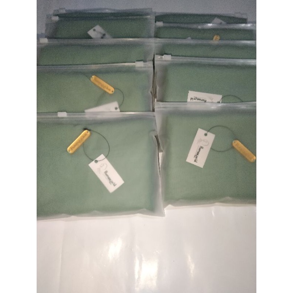 Hameeza jilbab segiempat Bella square premium Sage green