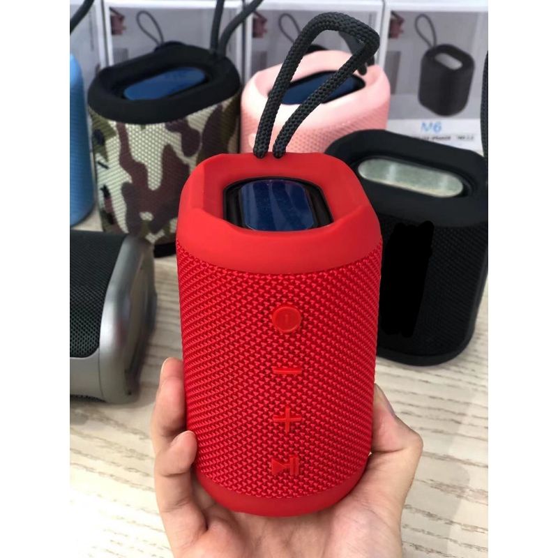 Speaker Bluetooth M6 Portable / Wireless Speaker M6 Mini Bahan Karet / Doff