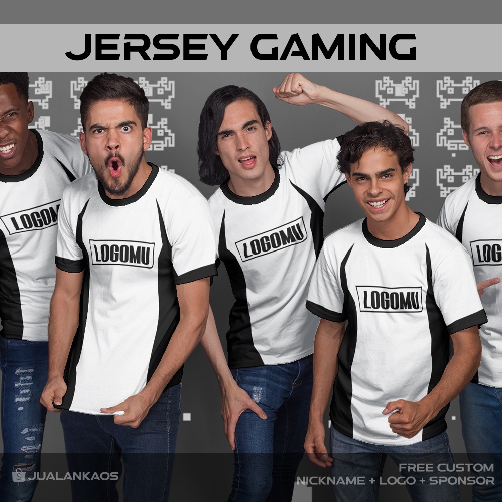 Baju Kaos Jersey Gaming ESports 806 Printing Custom