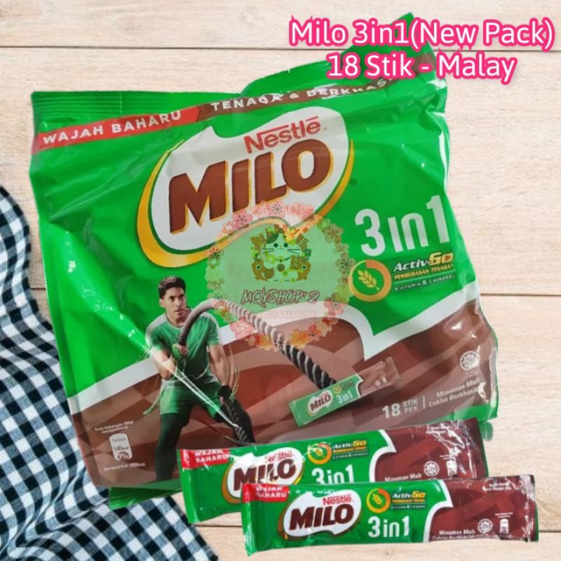 

Milo 3in1 18Schts Malay