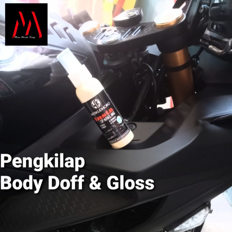 Pengkilap body motor dan mobil Insta Sparkling