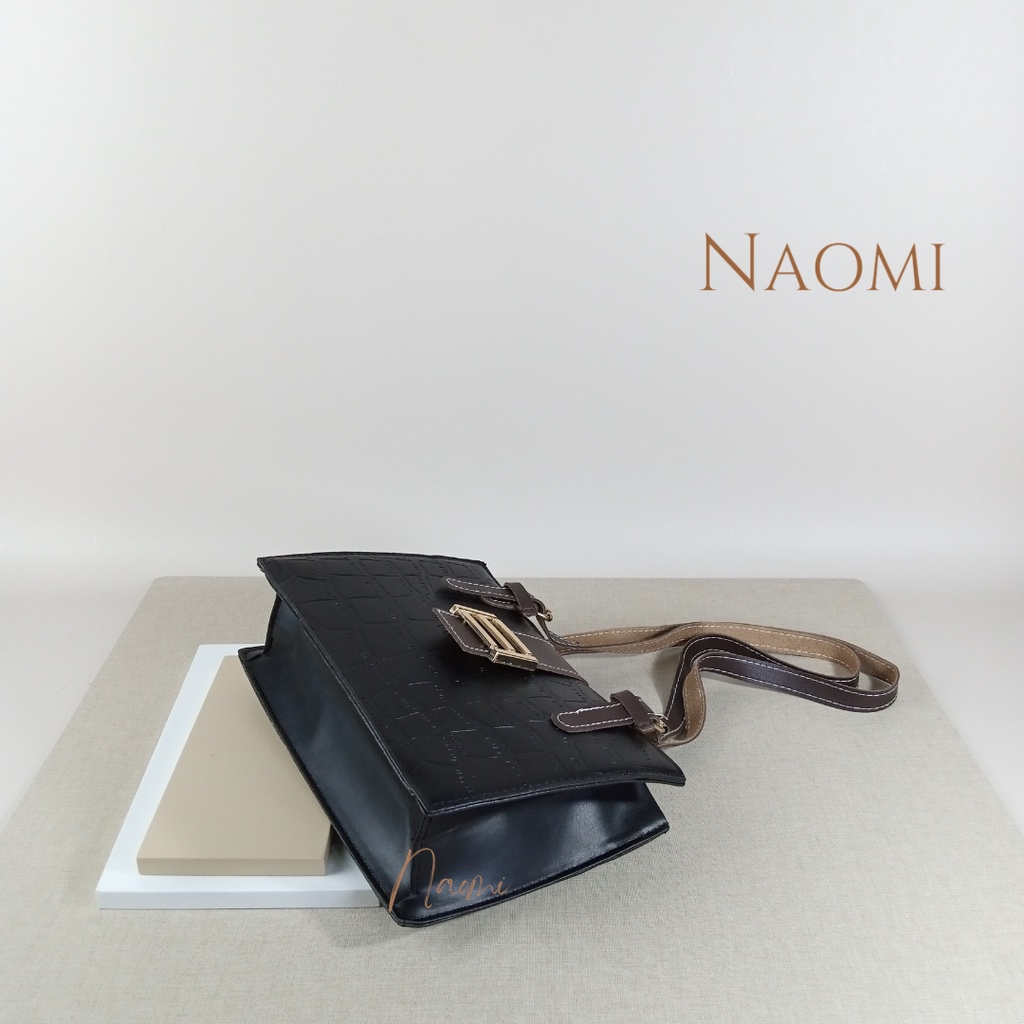 NAOMI - Serenity Bag Tas Import - Shoulder Bag Wanita Kulit Premium - Tas Formal Kerja - Tas Fashion Hand Bag Kulit - Tas Wanita - Tas Naomi - Naomi Bag