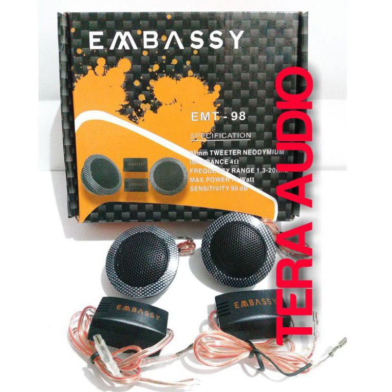 TWEETER EMBASSY EMT-98 CARBONLOOK