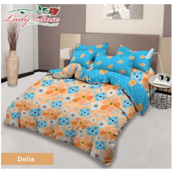 SPREI LADY ROSE QUEEN Size / SPREI LADY ROSE 160x200 / SPREI LADYROSE 160 QUEEN TERMURAH