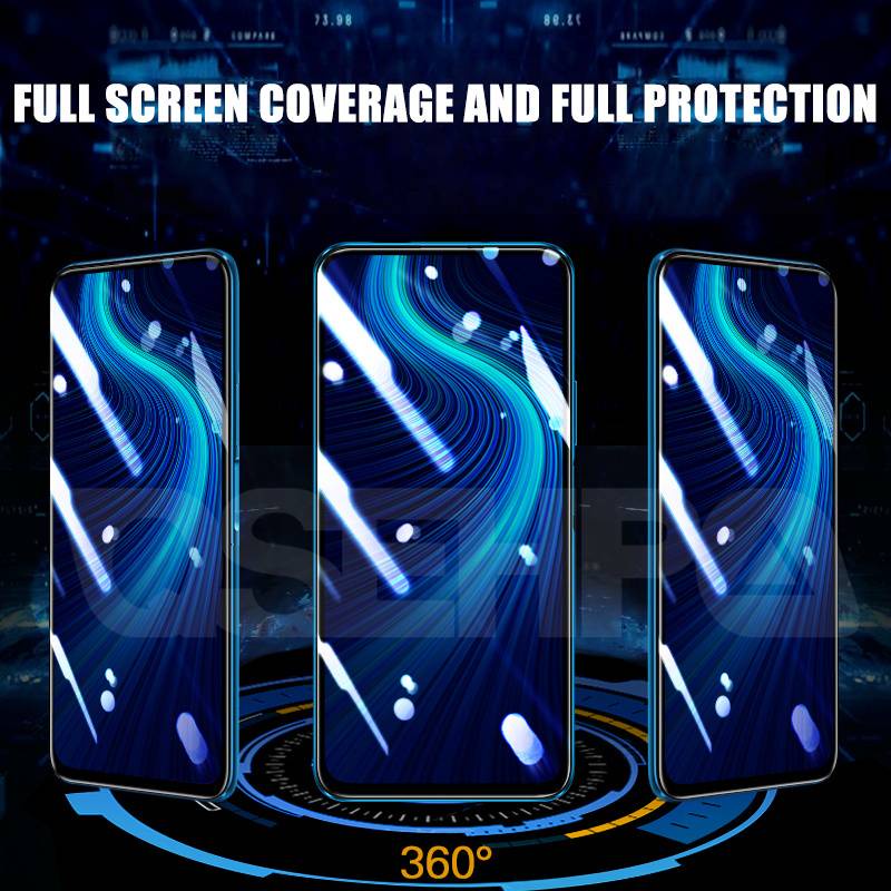 9D Protective Glass on For Huawei Honor 10X 9X Lite X10 9A 9C 9S 8X 8A 8C 8S 20S 30S 20E 30i 20i Tempered Screen Protector Glass