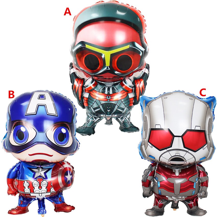 Balon Foil Captain America Jumbo / Balon Super Hero Kapten Amerika