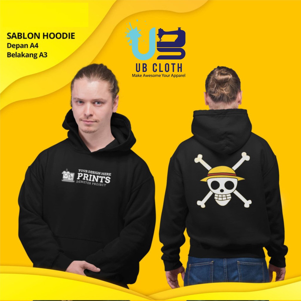 SABLON SWEATER HOODIE / Custom SABLON Sweater Hoodie