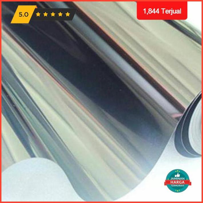 Dekorasi Rumah Sticker/Stiker Kaca/Kaca Film/Silver-Silver/Kaca Film Cermin/Jendela Limited