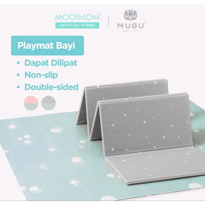 MUGU Folding Baby Playmat -  Matras Bayi Karpet Lipat Anak