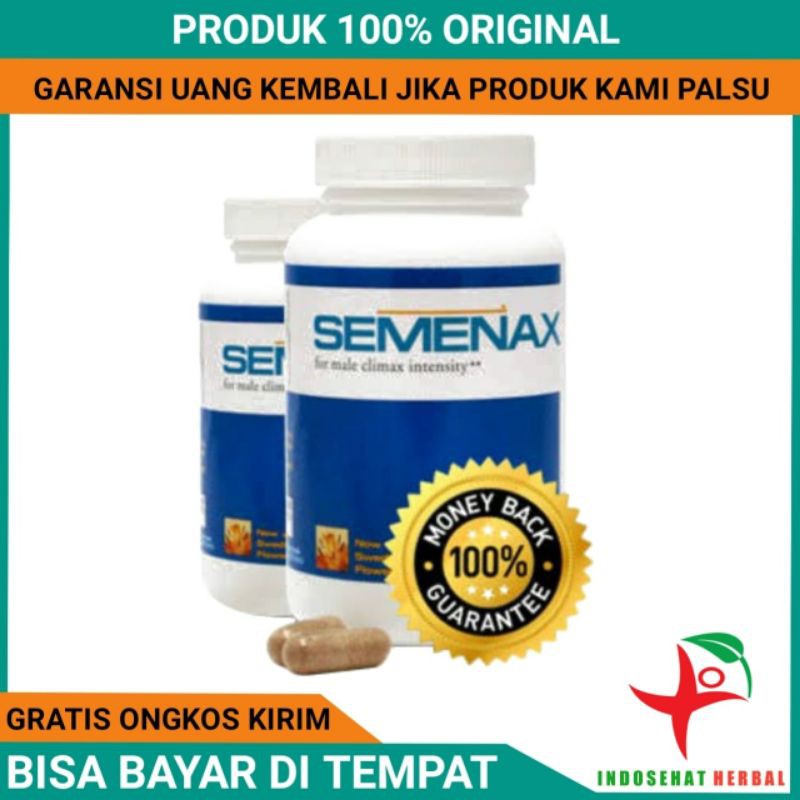 SEMENAX ORIGINAL OBAT PENYUBUR SPERMA PRIA MEMBANTU MENAMBAH JUMLAH SPERMA | SEMEN BOOSTER