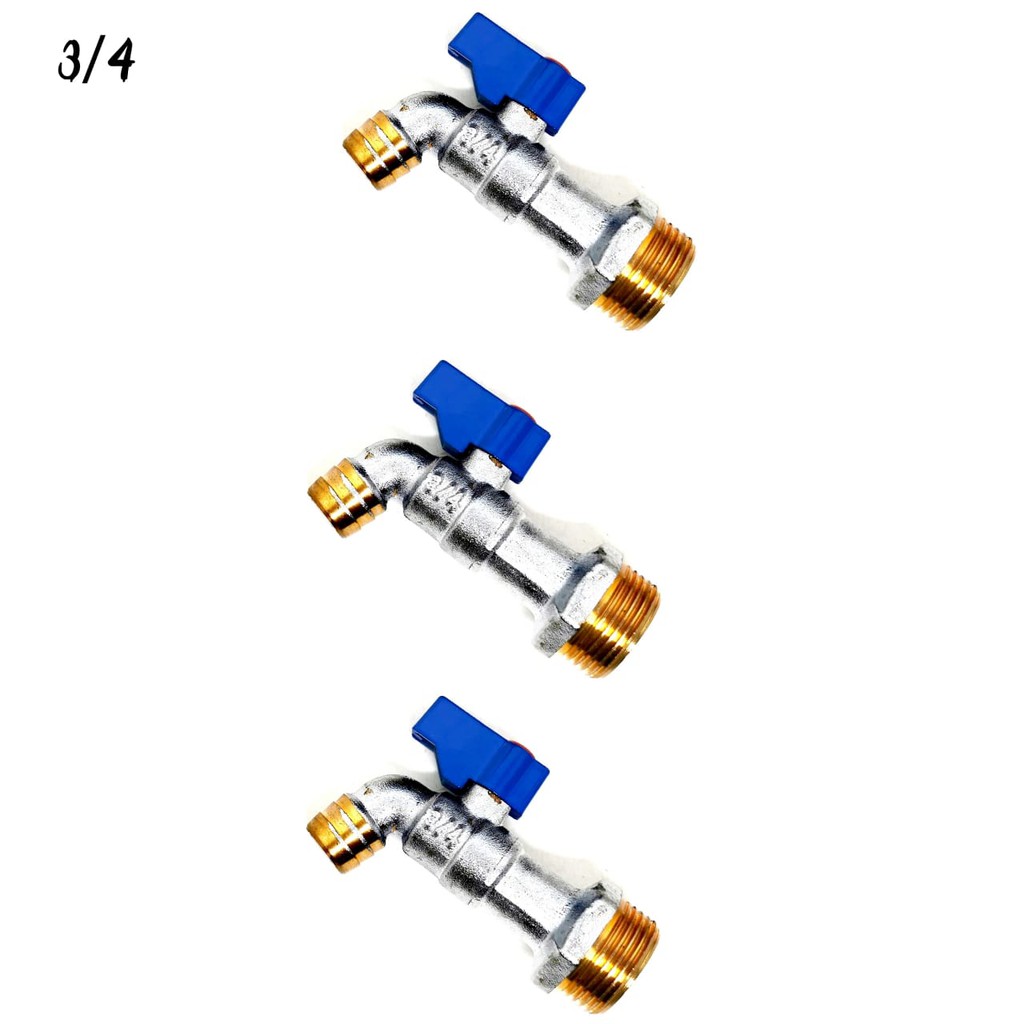 Keran Bola SOLIGEN D03 Kran Air Taman Gagang Pendek