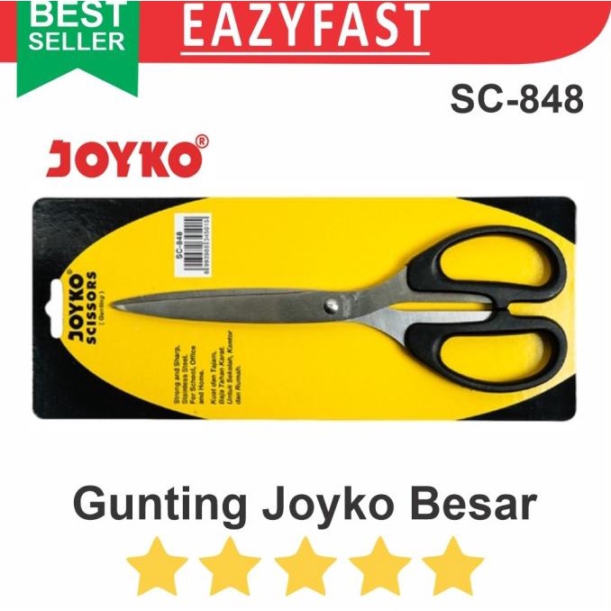 

Gunting Joyko Besar Jumbo SC-848 SC848 Potong Kertas Tajam Stainless efst90 Segera Dapatkan