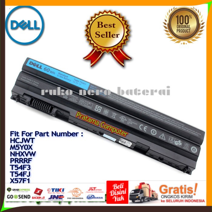 batrai batray batere batre Baterai Original Laptop Dell Latitude E5420 E5430 E5520 E6420 E6430