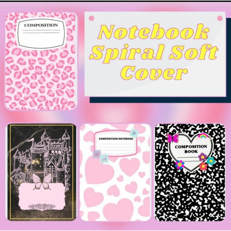 

Composition book notebook lucu murah A5