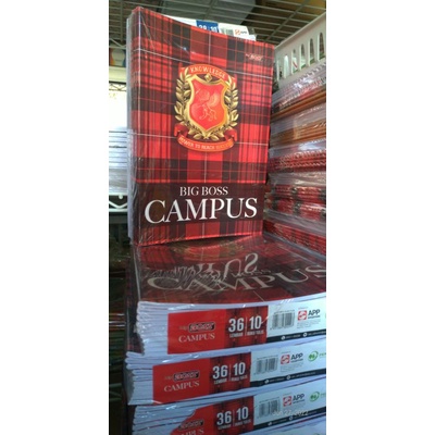 

Buku Tulis Big Boss Campus 36 (1 Pack isi 10 Buku) Original Murah