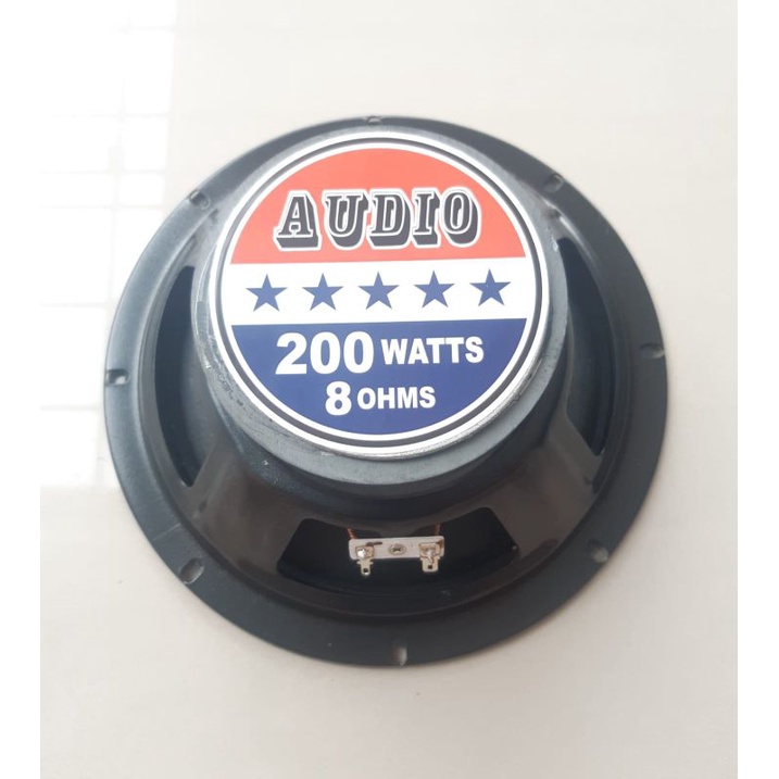 SPEAKER 8 INCH FULLRANGE AUDIO 200 WATT 8 OHM SPEAKER 8INCH 8 IN AUDIO