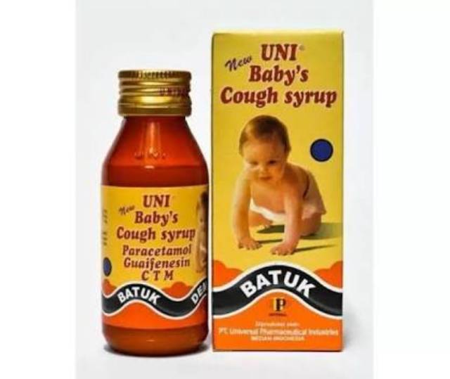 Uni Baby Cough Syrup 60ml Shopee Indonesia