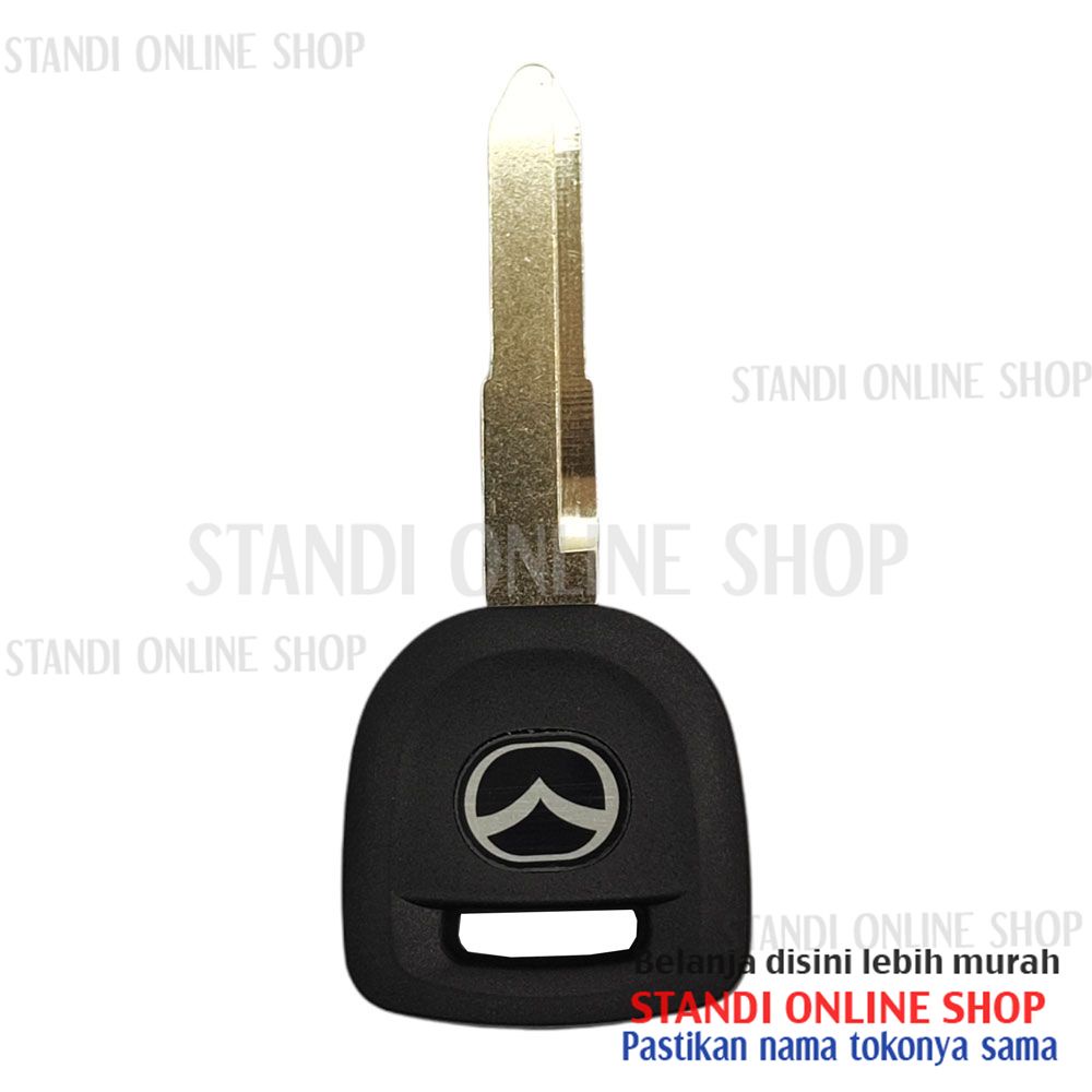 Kunci Key Shell Bahan Kunci Mazda 2 3 RX7 CX7 CX9 Dengan Tempat Chip Dan Logo