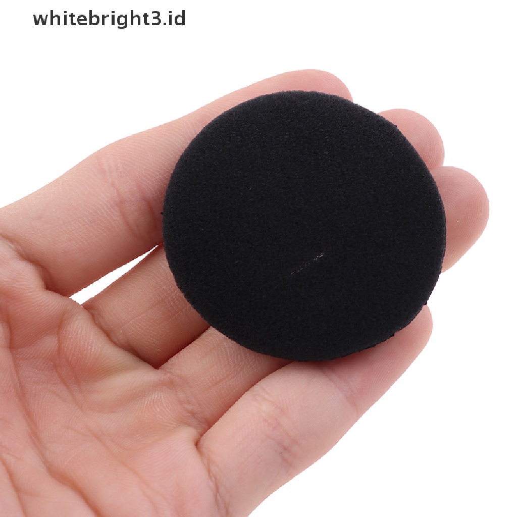 (whitebright3.id) 10pcs Busa Bantalan Telinga Pengganti Ukuran 5cm Untuk Headphone PC131 PX100