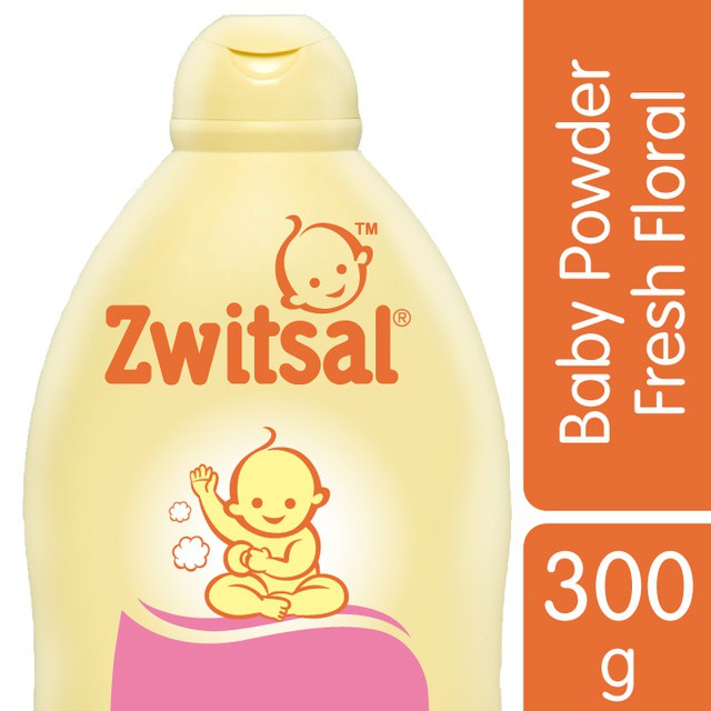 Zwitsal Classic Baby Powder Soft Floral 300 gr