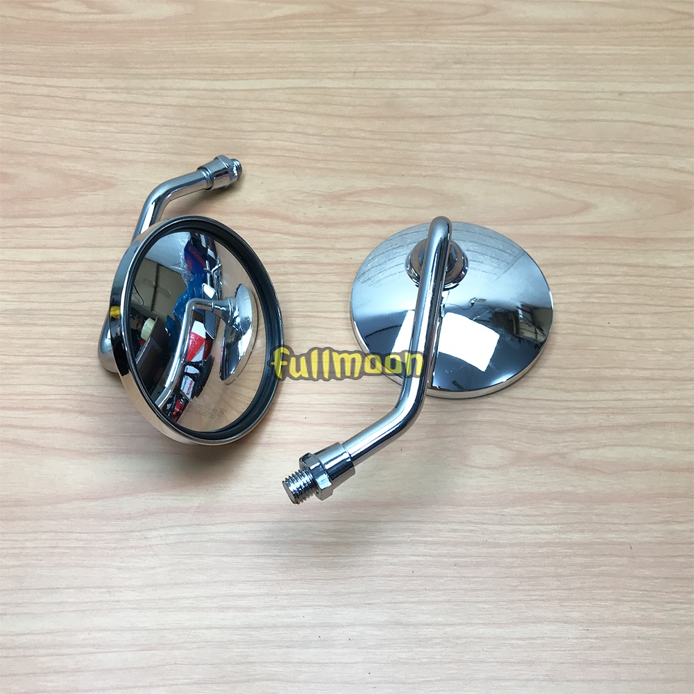 spion retro klasik model kotak dan bulat untuk motor custom drat honda beat vario scoopy vario 125 vario 150 pcx c70 tiger verza dll