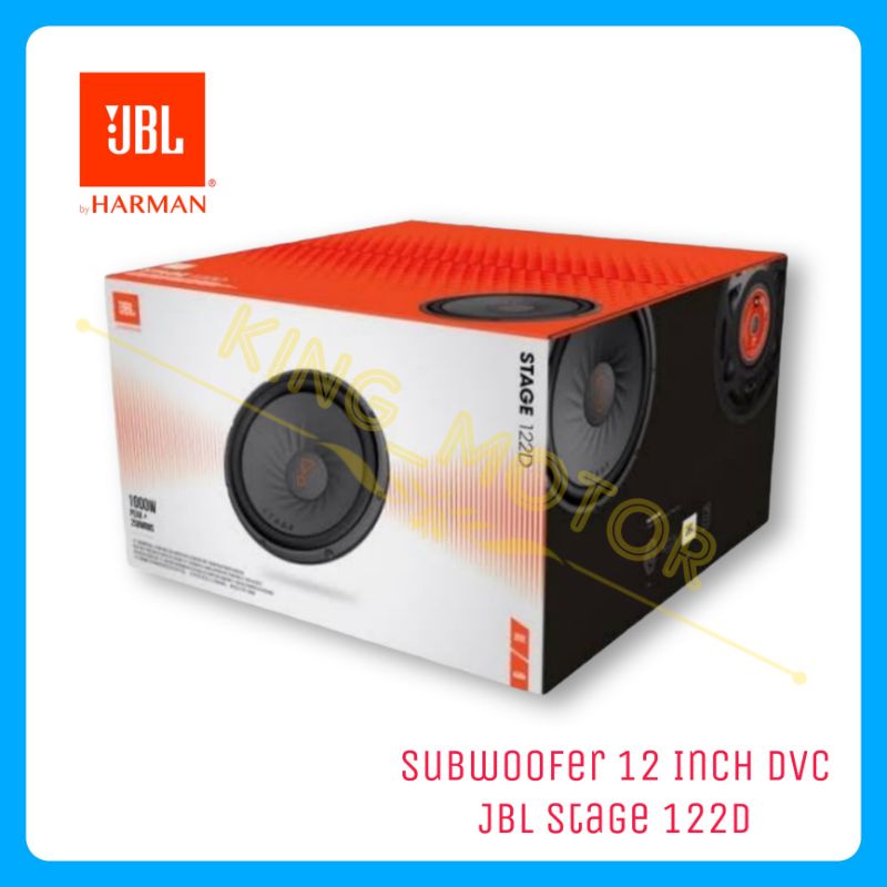 Subwoofer 12 Inch DVC JBL Stage 122D