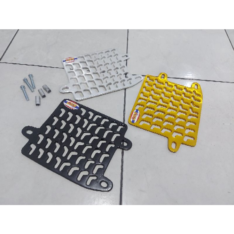 TERMURAH COVER TUTUP RADIATOR CNC PNP HONDA VARIO 125/150 PCX LOKAL ADV NEW PRODUC OSS PLUS BAUT DAN