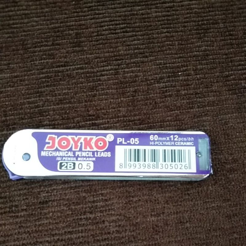 

Isi pensil makanik 0.5 2B joyko