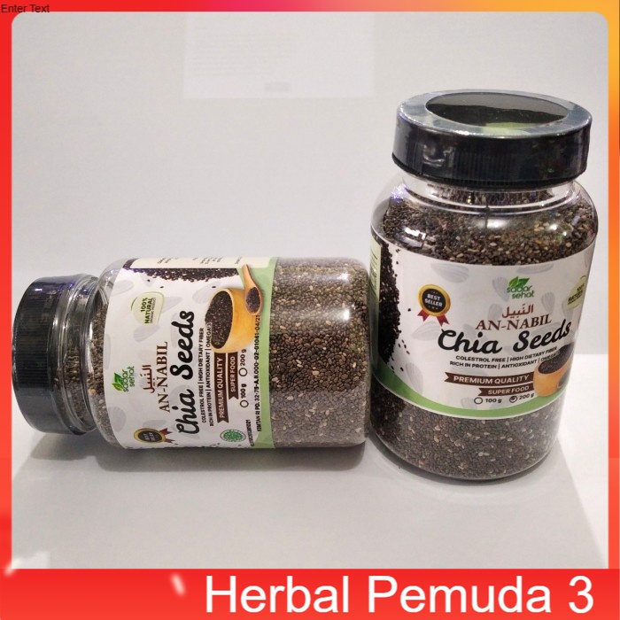 

Chia Seeds 200gr An-Nabil Chia Seed Premium Quality Super Food Halal