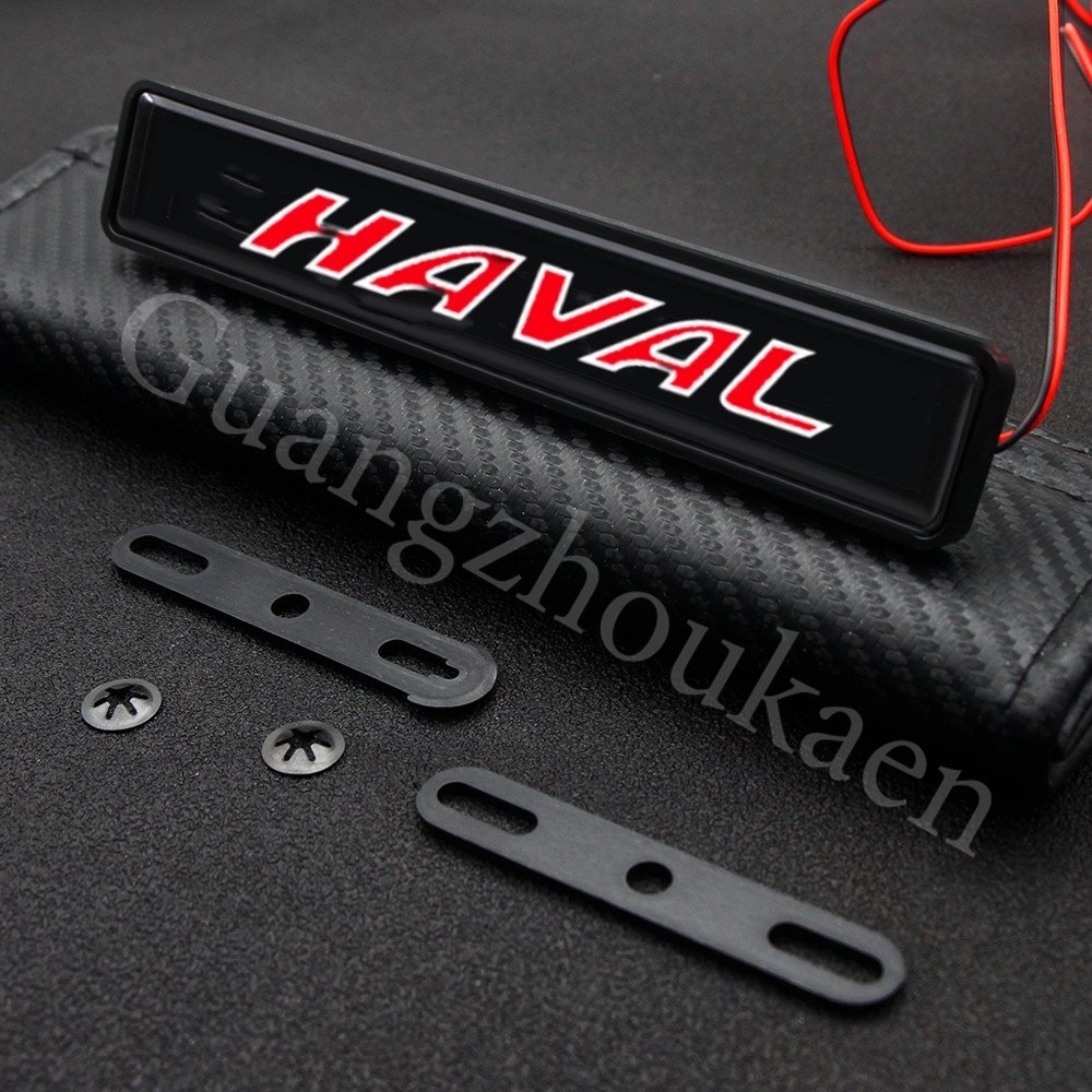 Haval Lampu LED Logo  Untuk Dekorasi Kap Depan Mobil