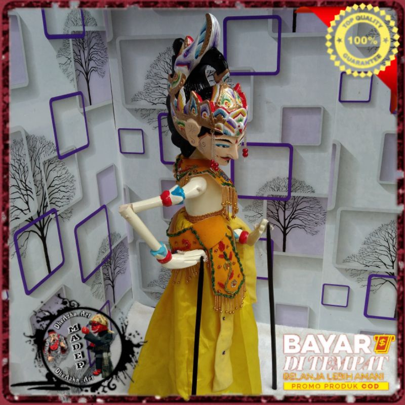 Wayang Golek Wayang Satria 70cm Kualitas Super