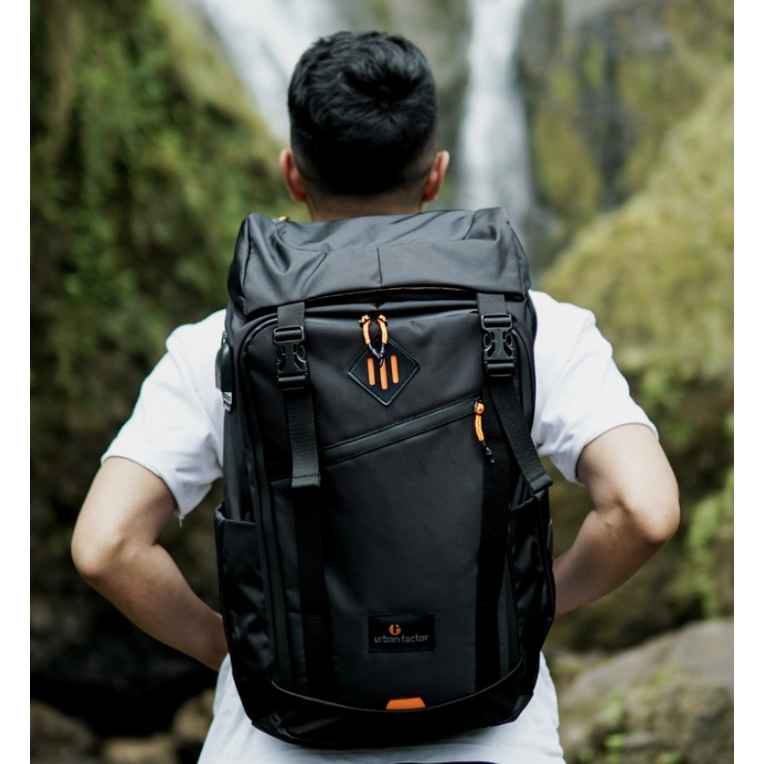 ARXHIVO BLACK |MANNEEDME x URBAN| Tas Ransel Punggung Pria Backpack ORIGINAL