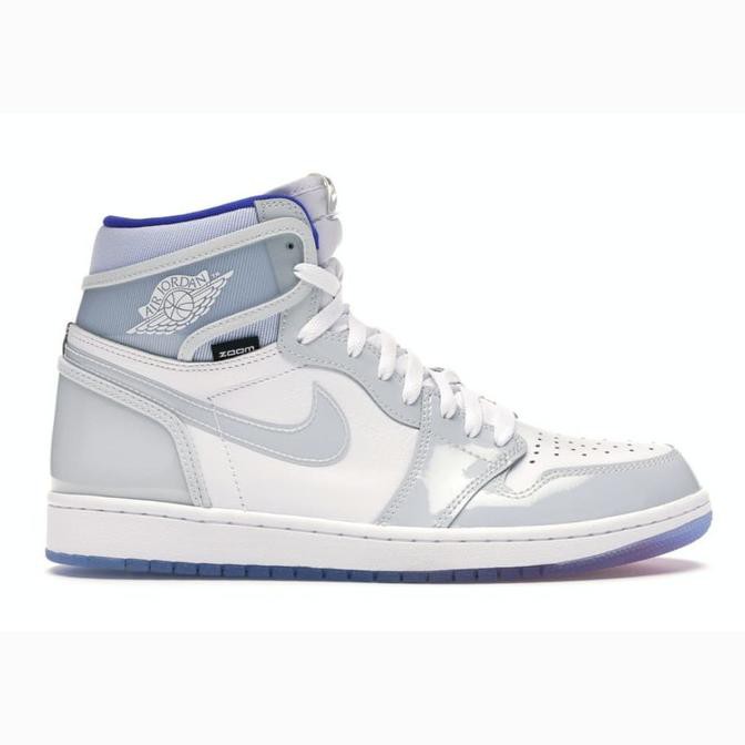 NEW STOCK NIKE AIR JORDAN 1 RETRO HIGH ZOOM - WHITE/RACER BLUE