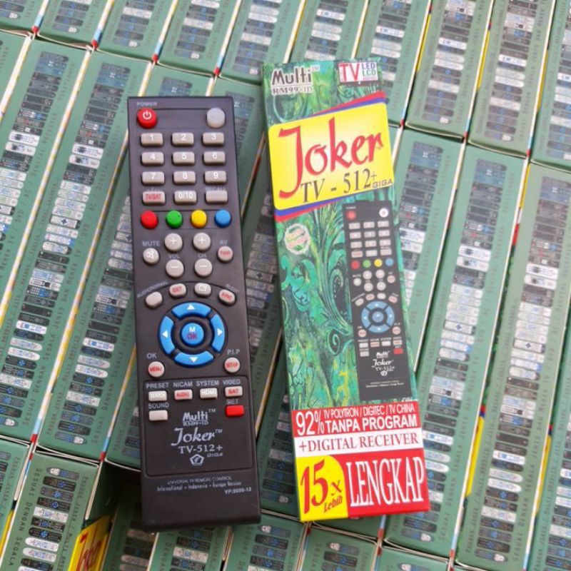 REMOT TV MULTI JOKER REMOTE MULTI TV JOKER TV-512