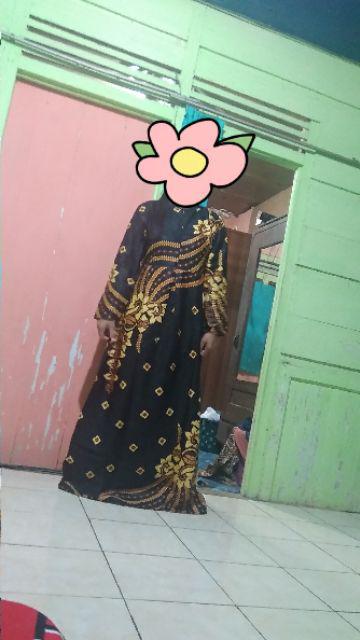 Batik Couple Keluarga Sania Ruffle Ori Ndoro Jowi Dnt Candii