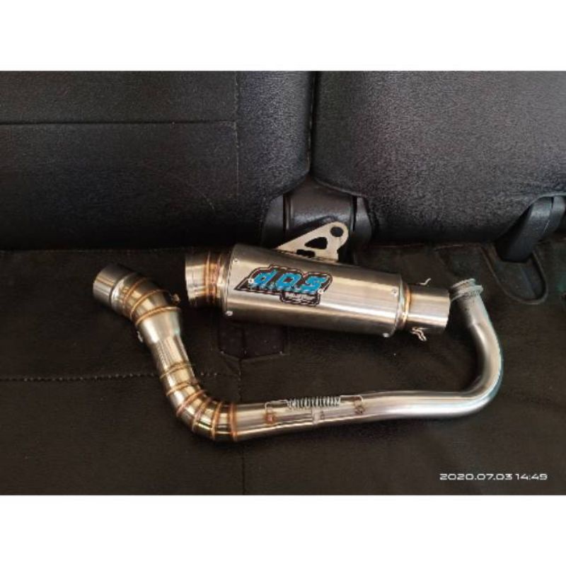 star knalpot dos Muffler beat Mio Vario 110 di swara gahar padat