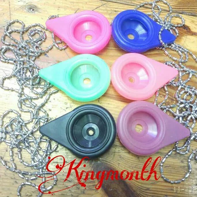 KALUNG KESEHATAN MCI PENGAMAN RUBBER SILICON BIOGLASS MINI BIOMINI