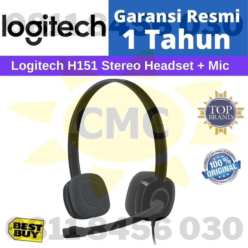 LOGITECH STEREO headset H151